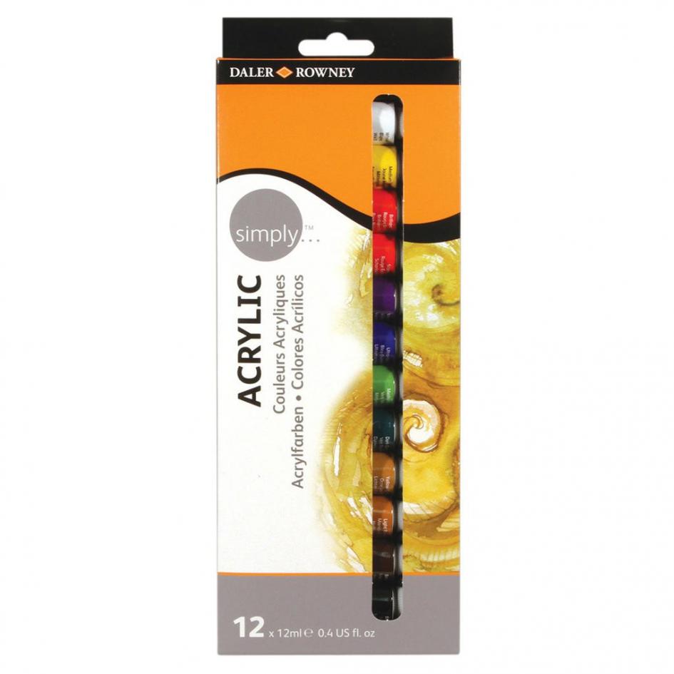 Acrylfarben Set Simply