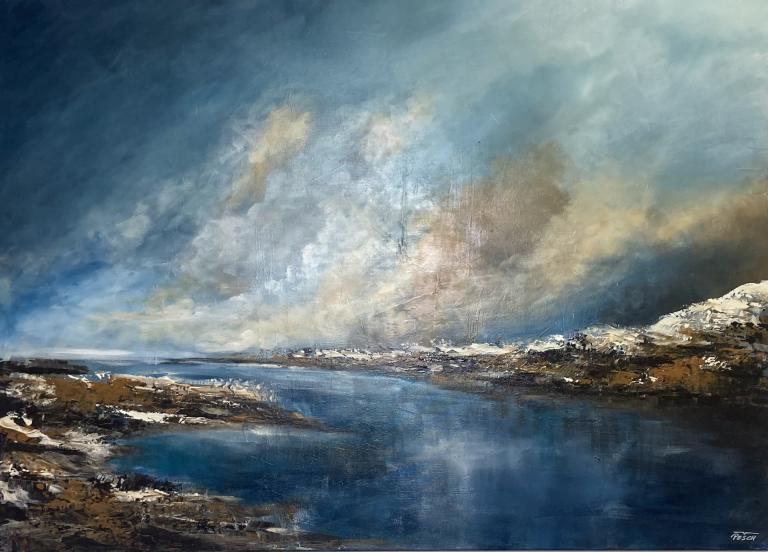 Aquarylic Landscape - Abstrakte Landschaften in Acryl