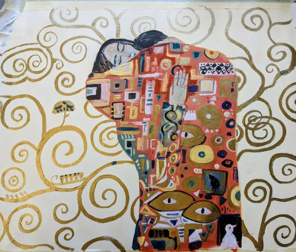 Acrylmalkurs - Gustav Klimt