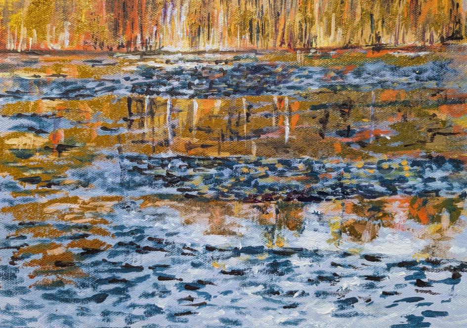 Acrylmalkurs - Metallisch & Glanz – Acryl mit Effekten