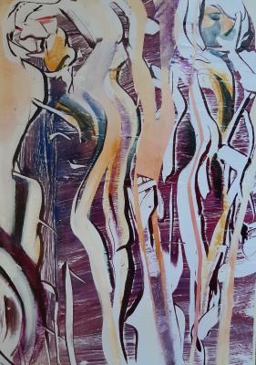 Acrylmalkurs - Form und Abstraktion