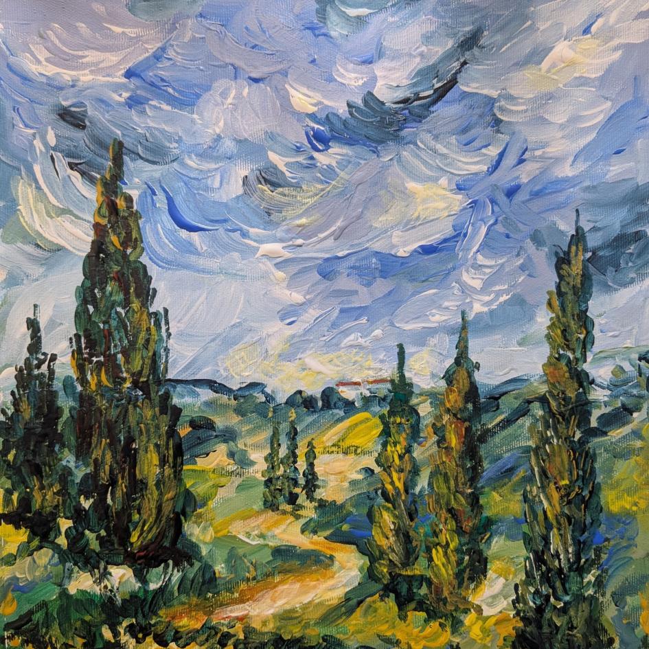Acrylmalkurs - malen nach Ideen großer Meister