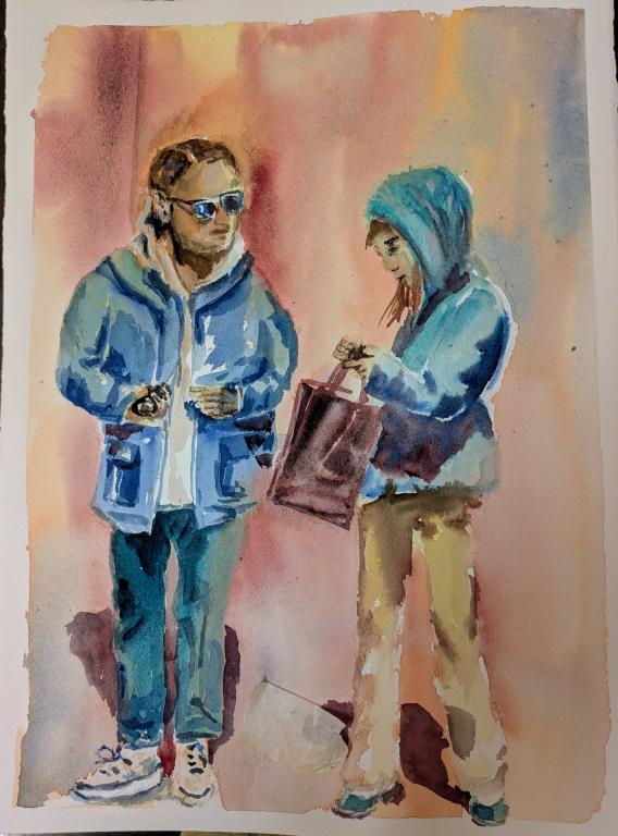 Aquarellkurs Edeltraud Steurer