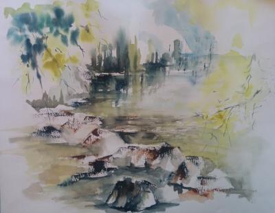 Die Leichtigkeit des Aquarells mit Edeltraud Steurer