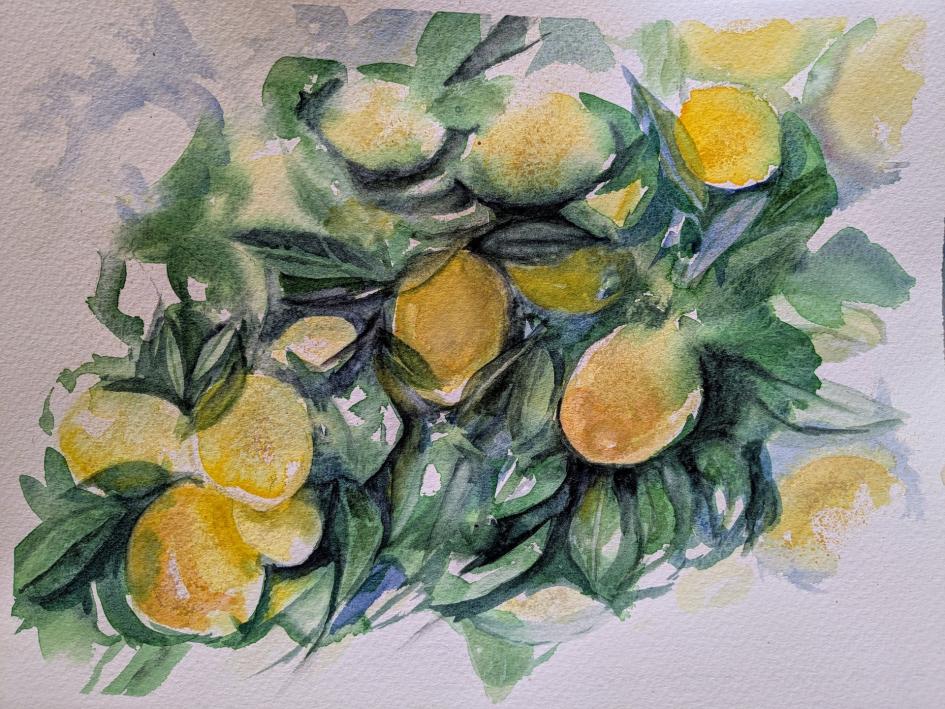 Die Leichtigkeit des Aquarells mit Edeltraud Steurer