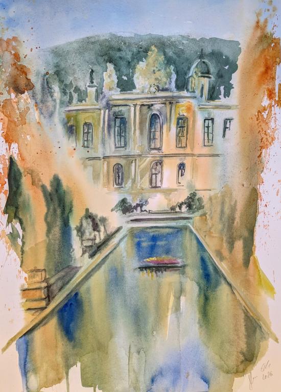 Aquarellkurs - Elegante Architektur im Fokus