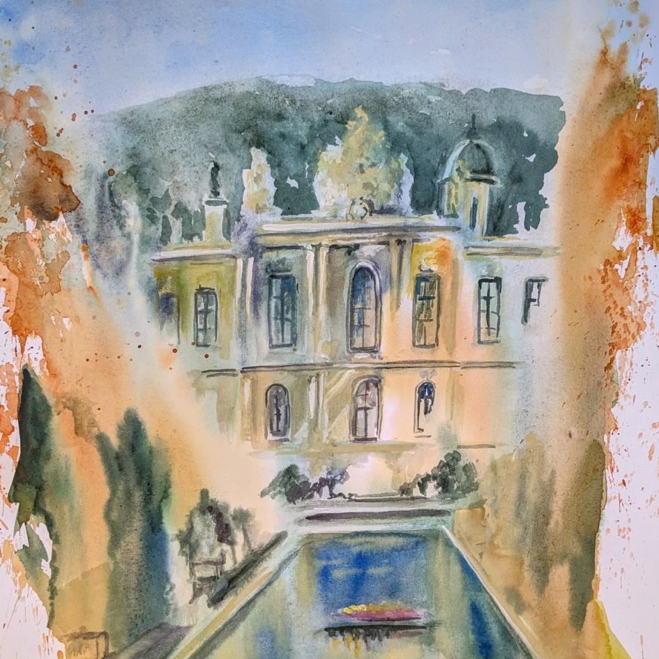 Aquarellkurs - Elegante Architektur im Fokus