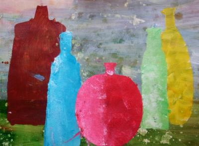 KINDERMALEN  MIT DEM WOLF