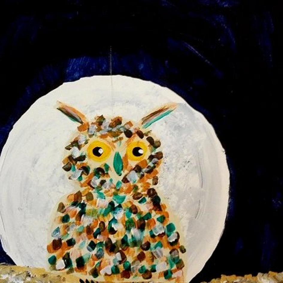 KINDERMALEN  MIT DEM WOLF