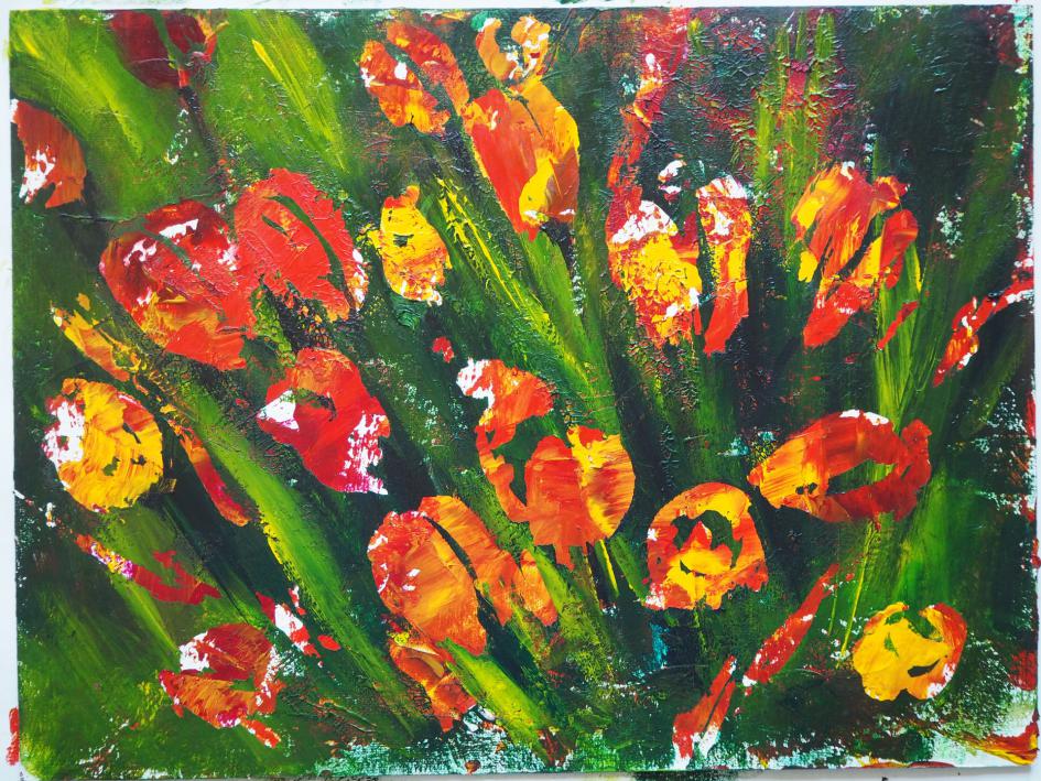 Online Malkurs Acryl-Kaltwachs